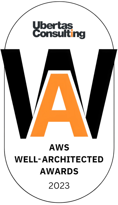 Ubertas Consulting AWS Well-Architected Awards - Winner of Most Improved Architecture Award