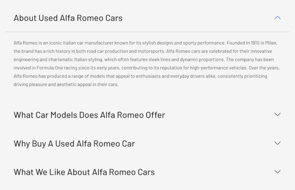 MotorDesk - AI Search Engine Optimisation for Car Dealer Websites