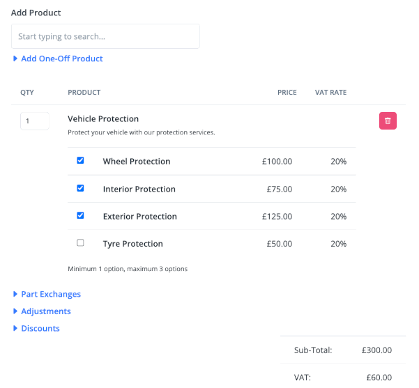 MotorDesk - Car Sales Software - Creating Offer/Proposal with Part Exchange