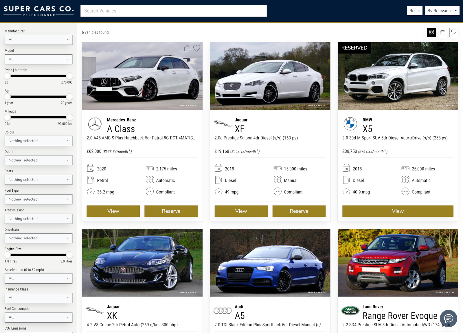 MotorDesk - Automotive Dealership Management Platform - Car Dealer Website Vehicle Reservations